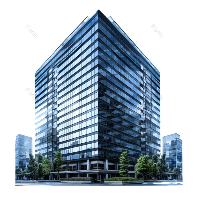 科技图片,天空元素,公司PNG,高楼大厦免抠素材